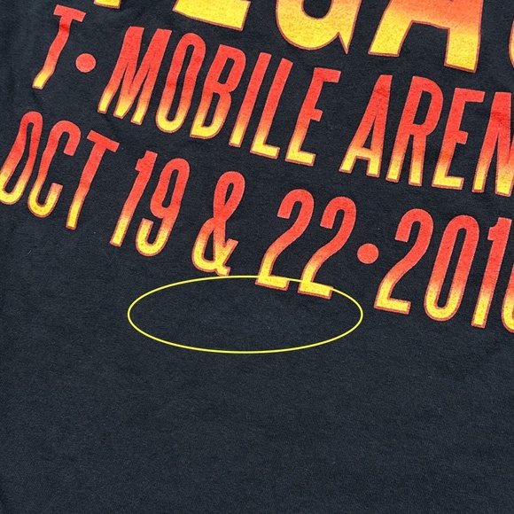 Rolling Stones 2016 Las Vegas T Mobile Arena Music Band L/S T Shirt Mens Large - Picture 7 of 7